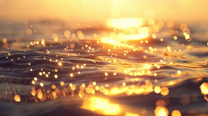 Sunset on the Ocean: Golden Hour Photography, Water Scenes, Sunlight Effects