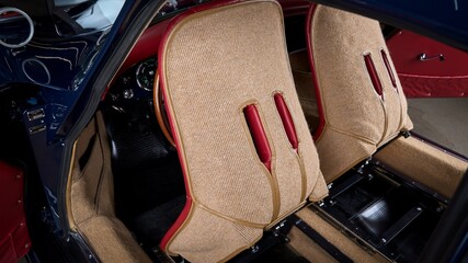 Front seats of a car
