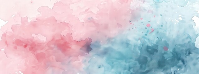 Fototapeta premium A pink and blue background with a splash of white