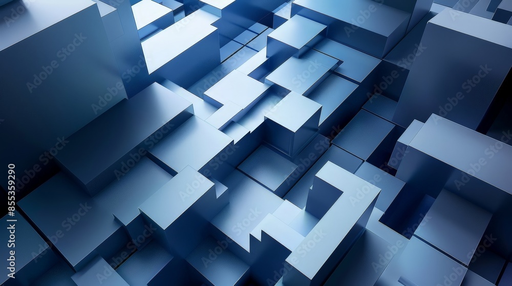 Poster advanced 3d architecture visualization