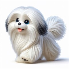 colorful stuffed dogs