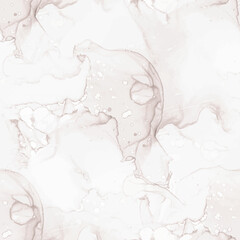 Pale White Texture. Beige Tile Stone. Light Marble Pattern. Light Abstract Watercolor. Beige Alcohol Ink Marble Floor. Modern Abstract Template White Water Color Watercolor. White Marble Background.