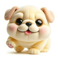 Fototapeta premium colorful bulldog stuffed animals