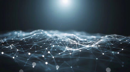 Obraz premium technology wave