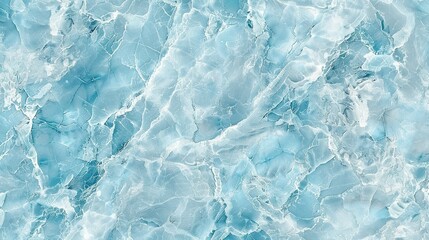 Fototapeta premium Seamless Light Blue Marble Texture in High Resolution for Interior or Exterior Design, Counter Top View