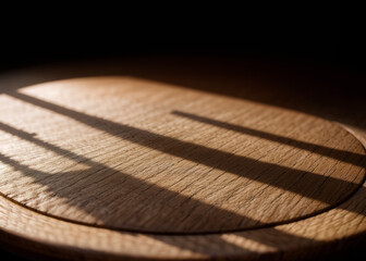 A laminated wood table pattern. Generative AI