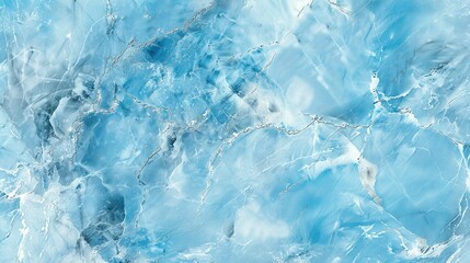 Obraz premium High Resolution Seamless Light Blue Marble Texture for Interior or Exterior Design, Ideal for Counter Tops