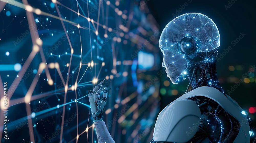 Aufkleber AI technology the use of AI in every industry and every business Fast and reduce work time Find information quickly and accurately Provide more detailed and accurate knowledge recommen : Generative AI