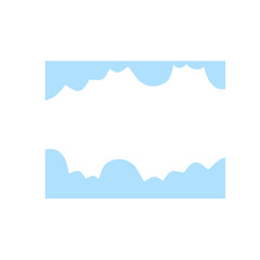 cloud border frame