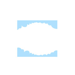 cloud border frame