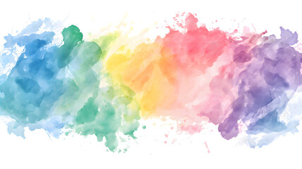 abstract watercolor hand painted