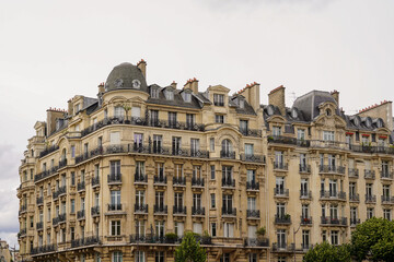 parisian luxury building facade  © eric