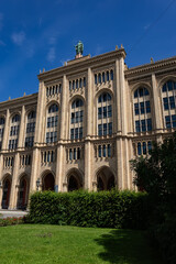 Government of Upper Bavaria building (Regierung von Oberbayern) on Maximilianstrasse in Munich, Germany.