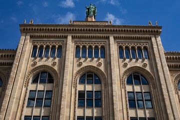 Obraz premium Government of Upper Bavaria building (Regierung von Oberbayern) on Maximilianstrasse in Munich, Germany.