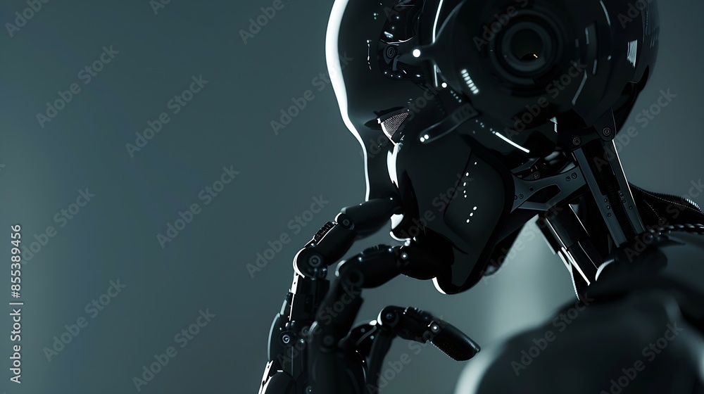 Leinwandbilder technology concept ai artificial intelligence For business people using AI smart robot technology artificial intelligence by inputting commands to create something future technology ch : Generative AI