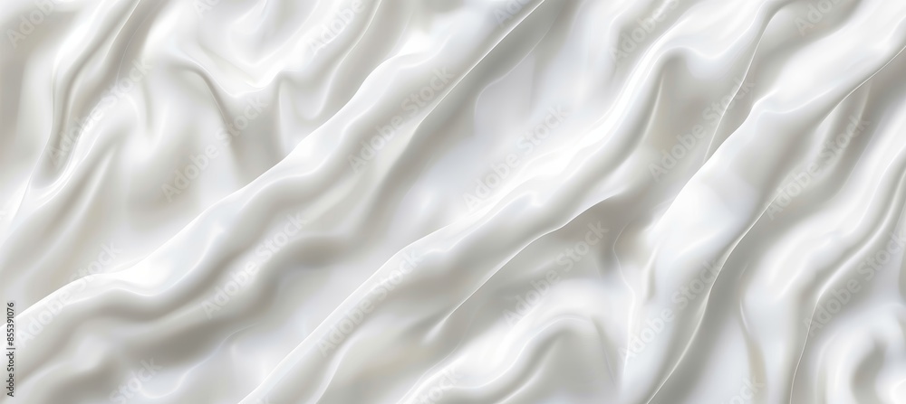 Poster sophisticated white wave business backdrop with delicate and abstract design elements