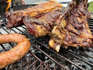 Parrilla asado argentino