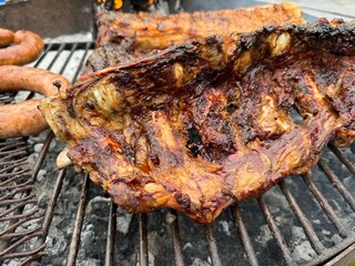 Parrilla asado argentino