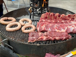 Parrilla asado argentino