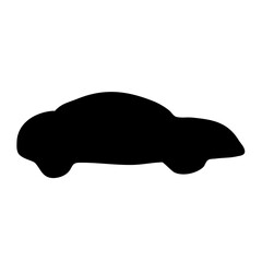 Black Car icon vector 