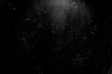 Abstract oxygen bubbles in the sea.Air bubbles in the water background.Water bubbles isolate on...