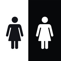 Toilet vector icon logo design template