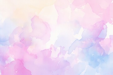 Abstract Watercolor Background with Pastel Colors