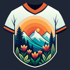 California Ocean side stylish t-shirt and apparel trendy design with palm trees silhouettes, typography, print, vector illustration. Global swatches.