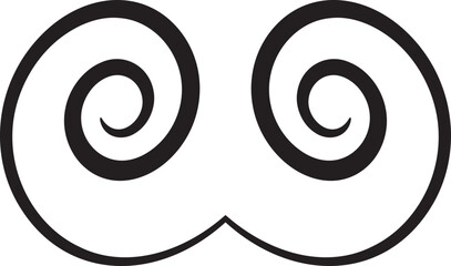 波の円フレーム素材