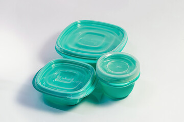 Empty Lunchbox with Multiple Sections for Organized Meals