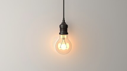 hanging lights on, ancient, modern, plain background