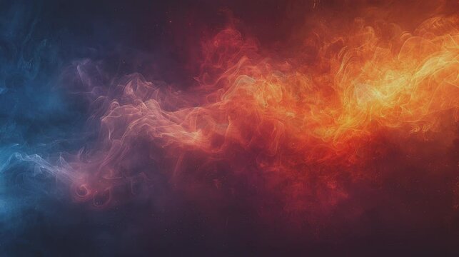 loping explosion fire in the sky