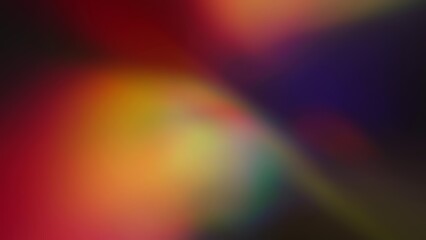 Rainbow light rays flash and glow. Abstract holographic background. Refraction of light through a prism