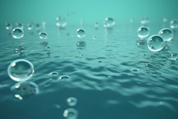 drops of water made by midjourney