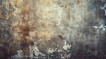 Aged cement wall background with vintage undertones concept