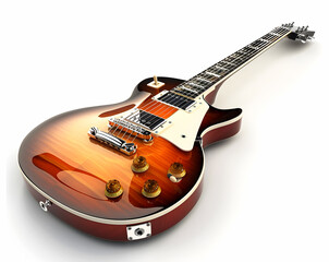 View of a Beautiful Electric Guitar