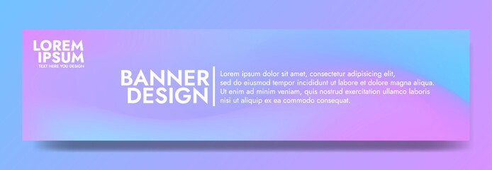 Impactful blue purple hued mesh banner highlights the smooth, geometric flow of a mesmerizing blurred effect