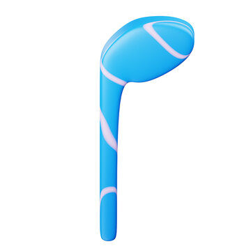 Tenuto Note 3D Illustration