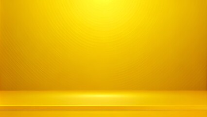 Vibrant yellow background with empty space, inviting text or design overlays, evoking feelings of surprise and excitement, perfect for promotional announcements.,hd 8k