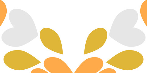 Fototapeta premium Beautiful leaves illustration 
