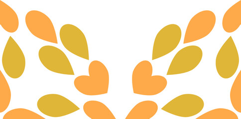 Beautiful leaves illustration 