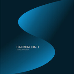 Premium blue abstract background concept with luxury geometric dark shapes. Exclusive cool art wallpaper design.