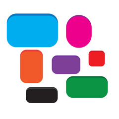 Abstract People symbol design, togetherness and community concept, creative center, social connection icon