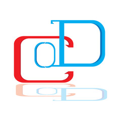 Abstract People symbol design, togetherness and community concept, creative center, social connection icon