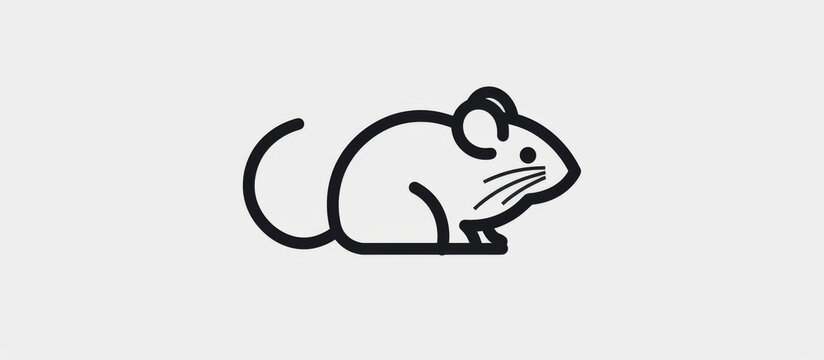 Mouse experiment line icon
