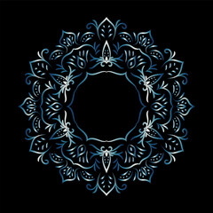 Mandala. Vintage decorative elements. Oriental pattern,illustration, ottoman motifs