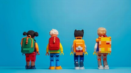 first day of school: ready for new adventures