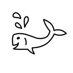 Whale icon