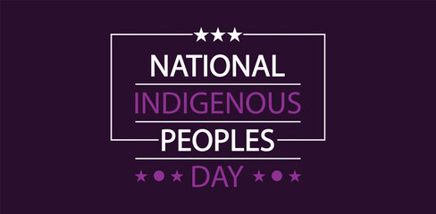 Embracing Heritage Trendy Text Designs for Indigenous Peoples Day