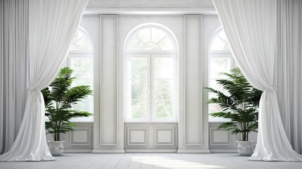 white window with a window
